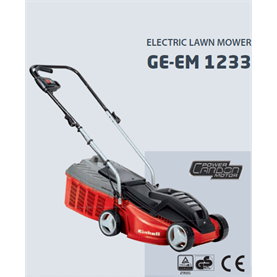 Cortacésped eléctrico GE - EM 1233 Einhell - 4